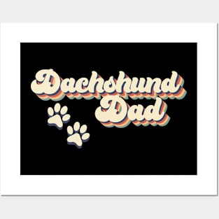 Dachshund Dad Gift For Lovers of Dogs Posters and Art